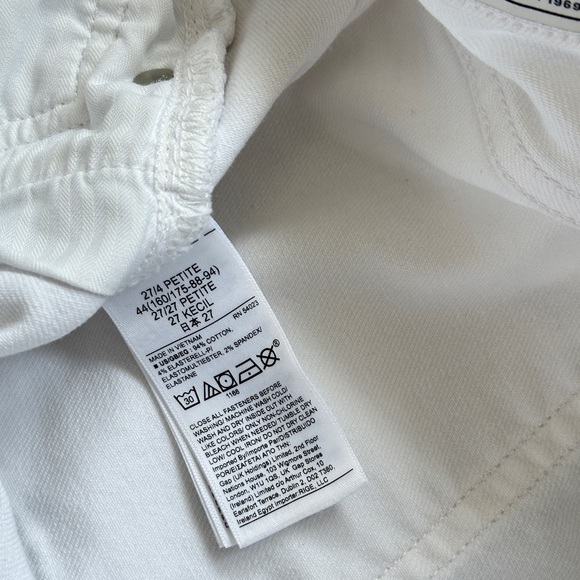 GAP SKINNY MID RISE jeans, US 4 petite - Picture 3 of 6